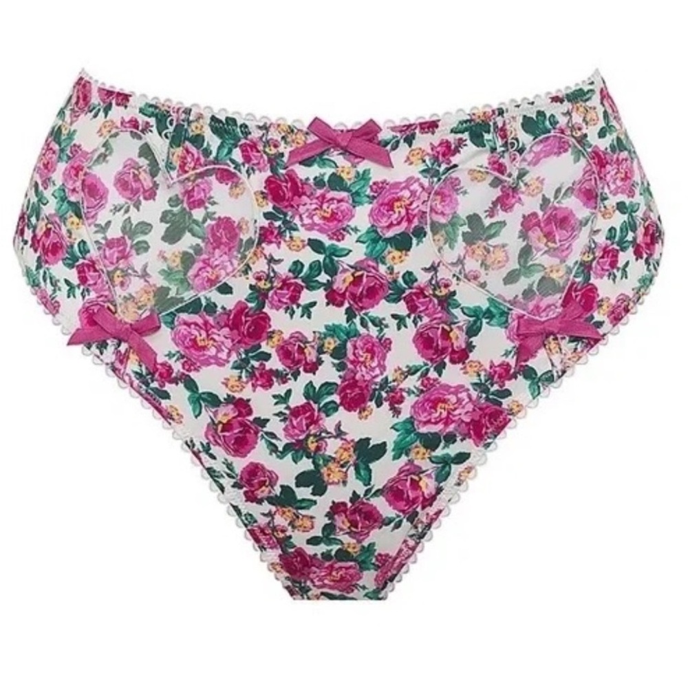 For Love and Lemons Heart Bloom High Waist Panty XS